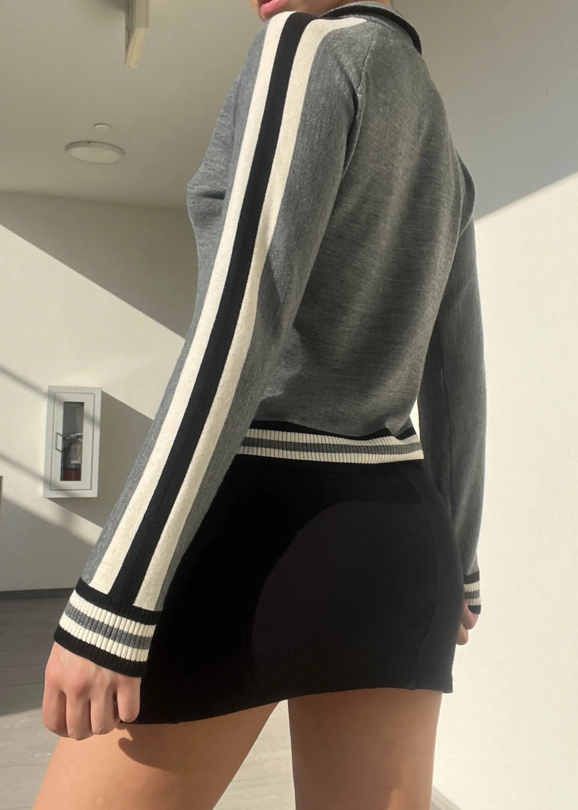 90's Sporty Stripe Jacket (M)