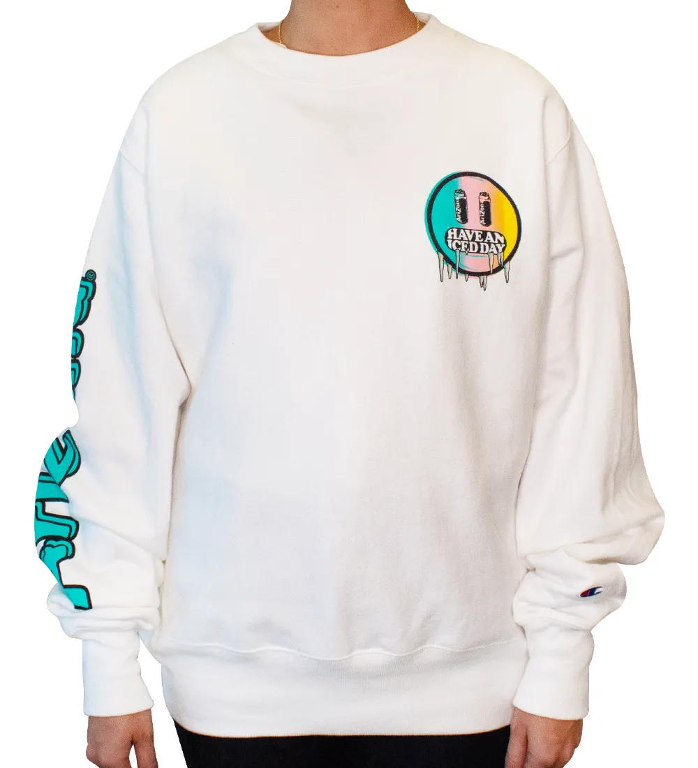 AriZona Heavyweight White Sweatshirt