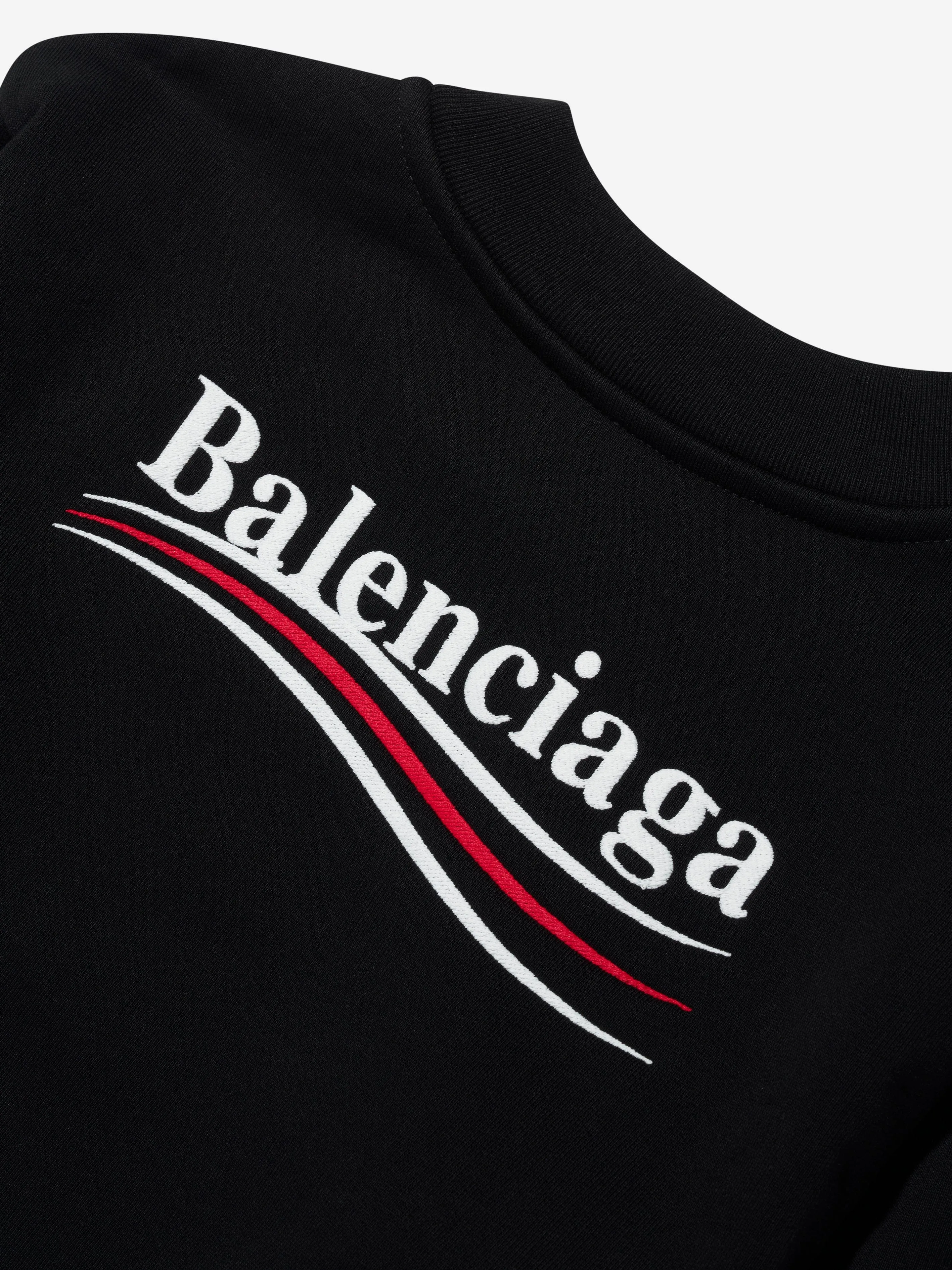 Balenciaga Kids Crew Neck Classic Sweatshirt