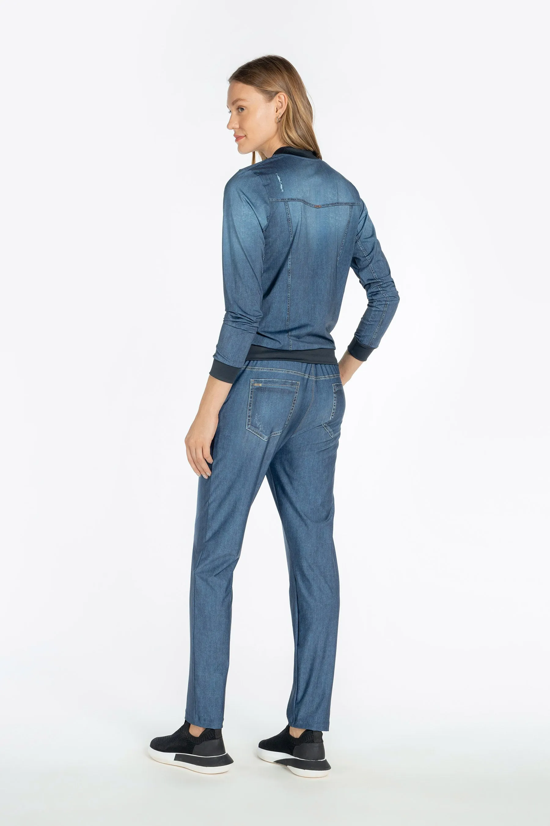 Blue Dream Boyfriend Pants