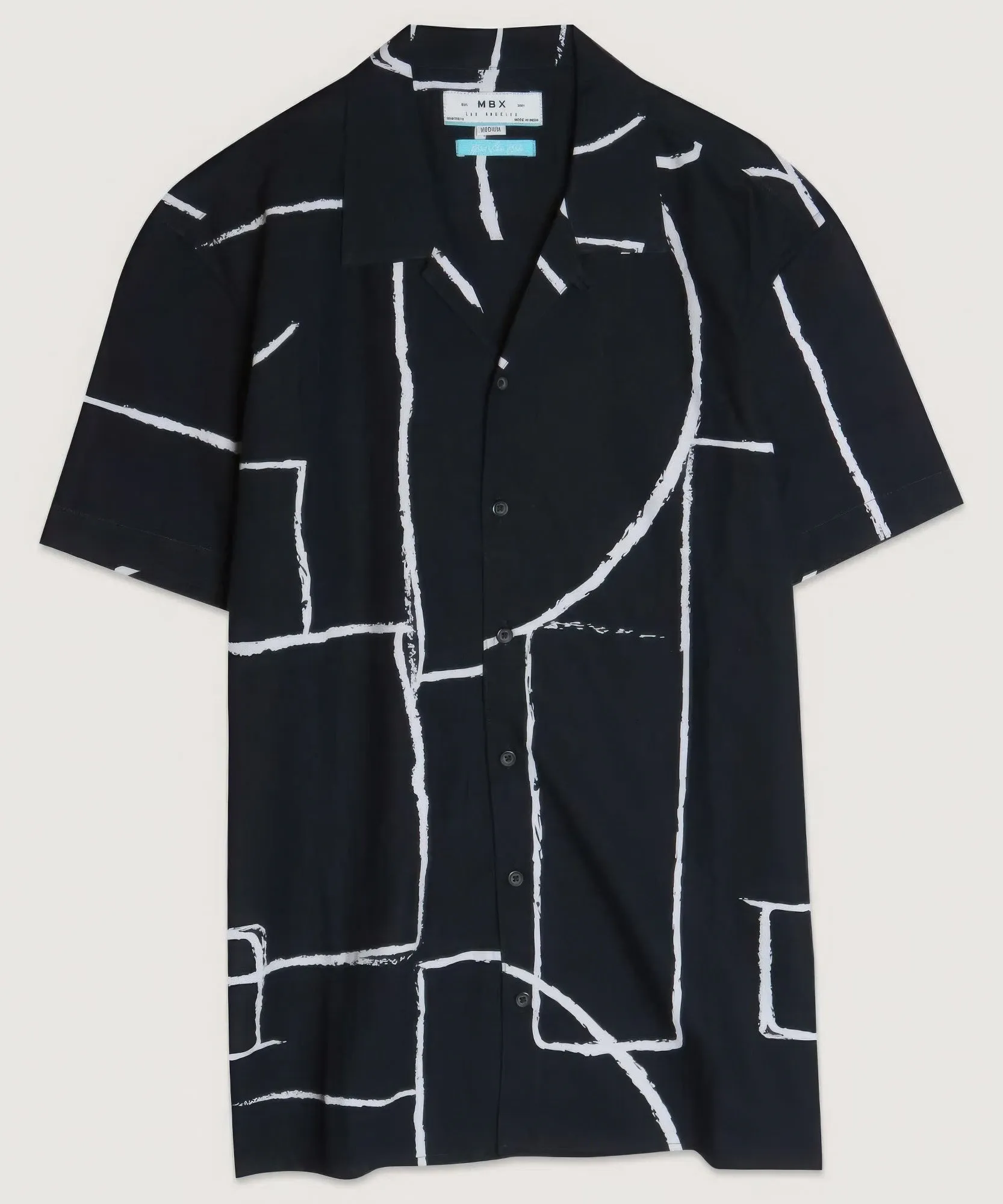 Boho Lines Camp Shirt