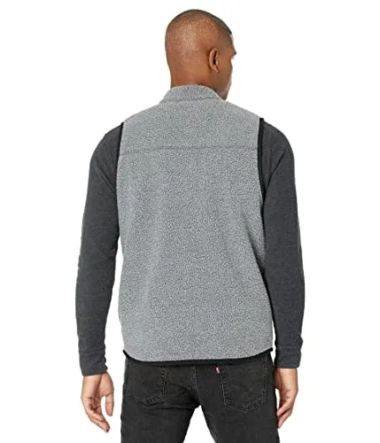 Carhartt 104995 Relaxed Fit Fleece Vest Granite Heather LG (Reg)