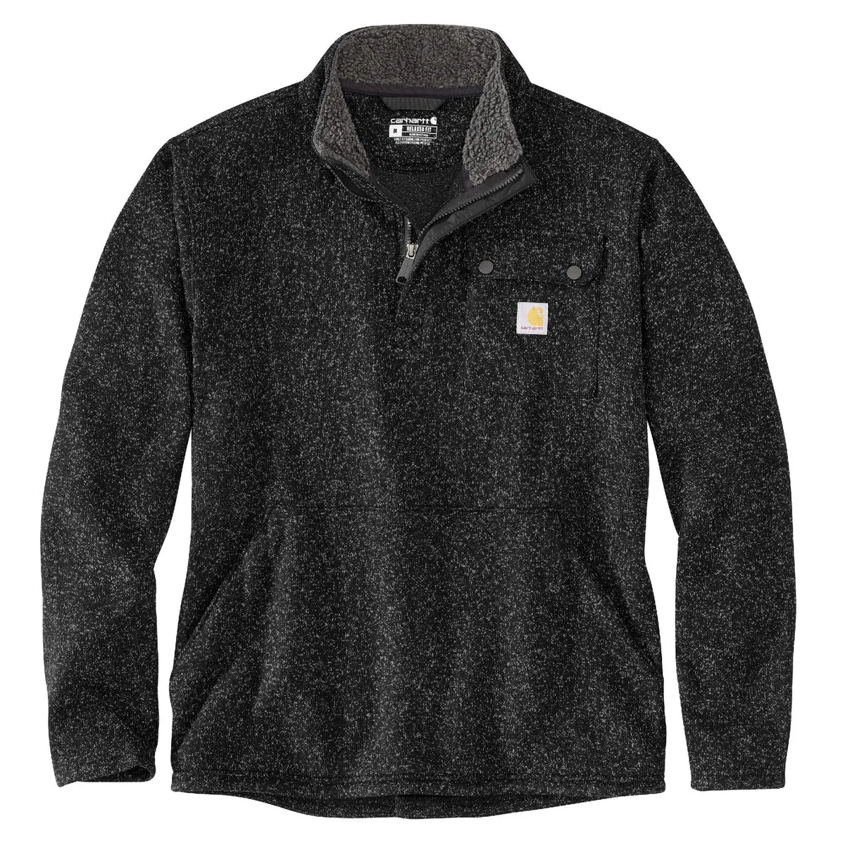 Carhartt Men's Relaxed Fit Midweight Quarter-Zip Pocket Sweater Fleece