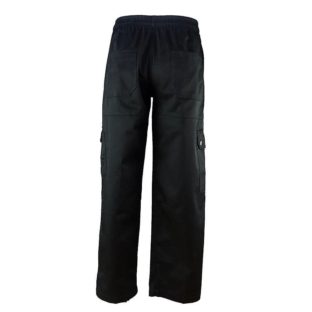 Chef Pants Cargo Black, XS