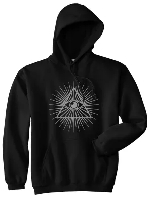 Eye Of Providence illuminati Mens Pullover Hoodie