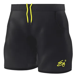 Eye Rackets Performance Line Men's Shorts Black / Yellow Logo