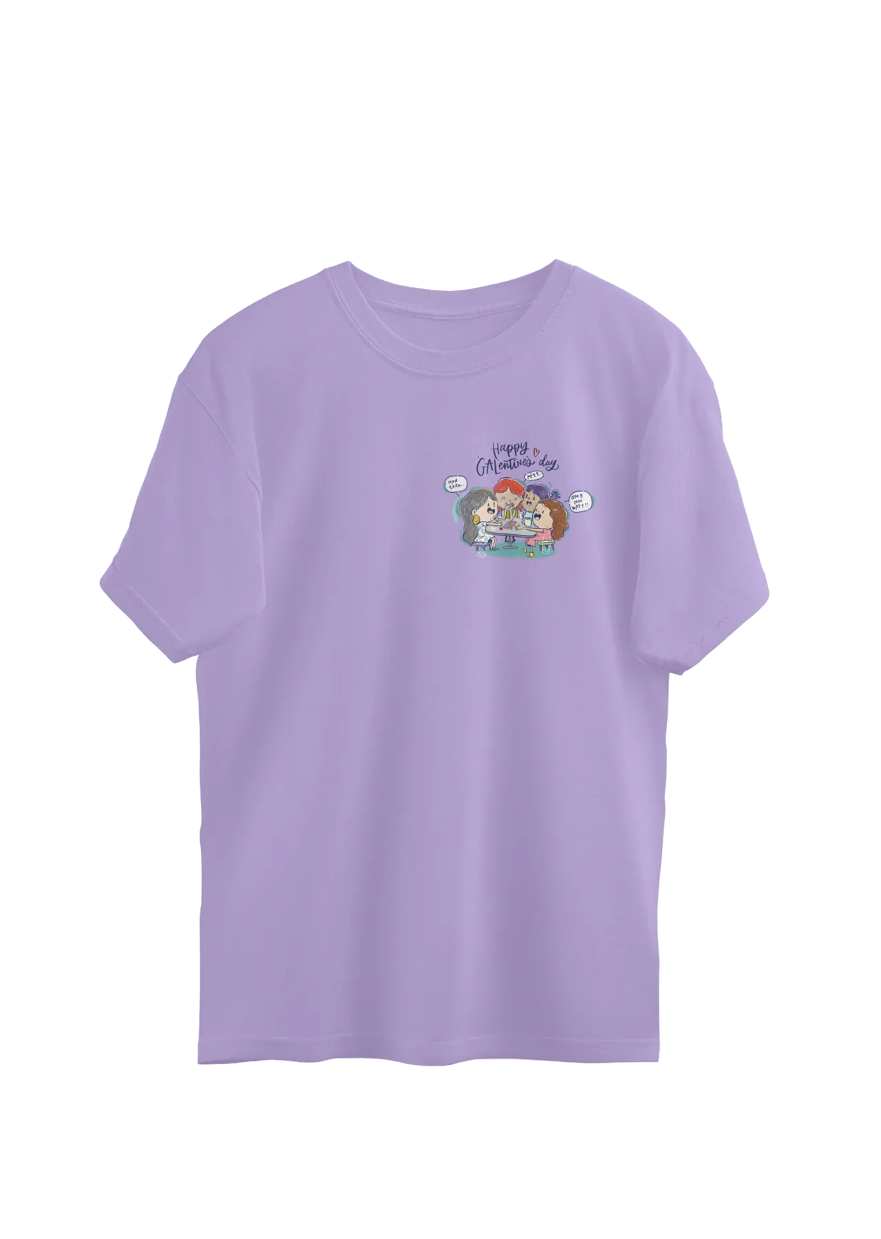 Galentine's Day Oversized T-Shirt