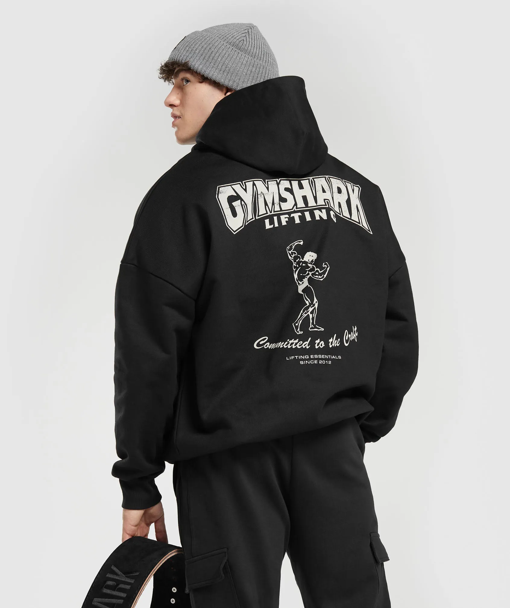 Gymshark Committed to the Craft Hoodie - Black