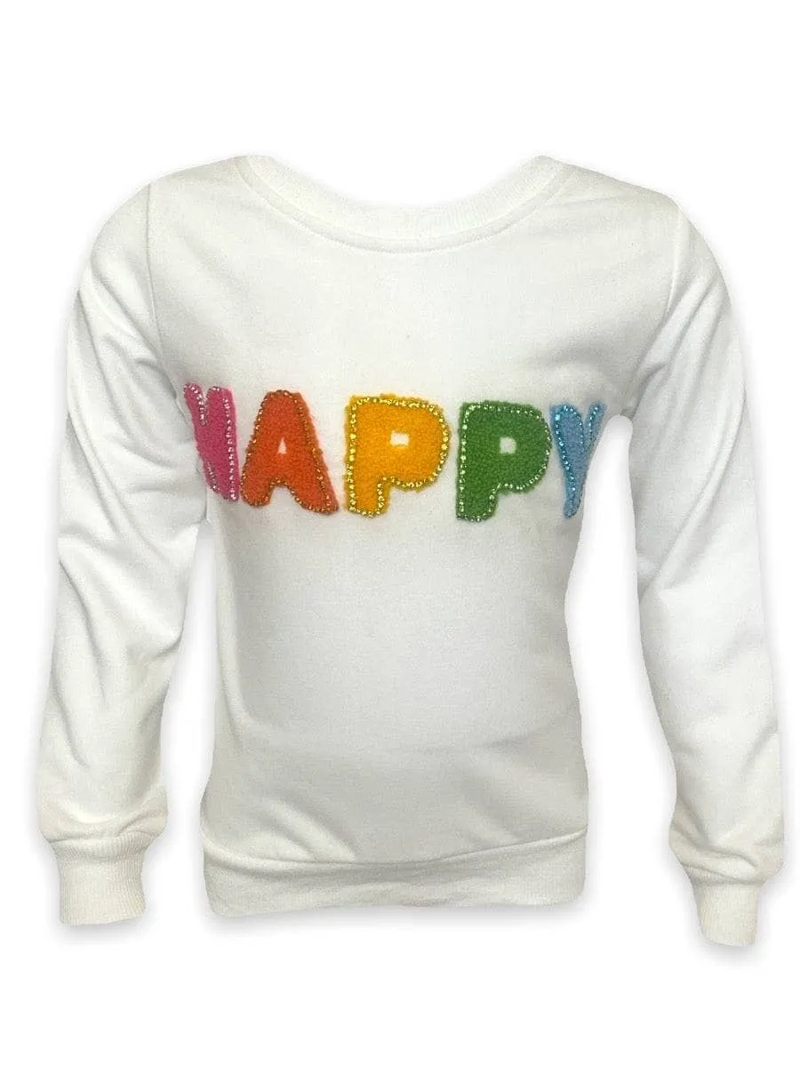 Happy Crystal Sweatshirt