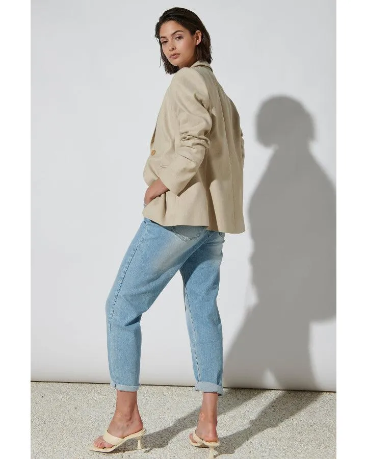 Luisa Cerano Linen Blend Blazer