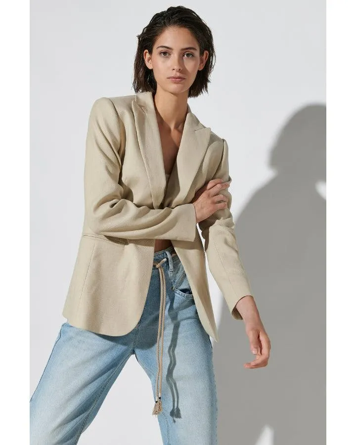 Luisa Cerano Linen Blend Blazer