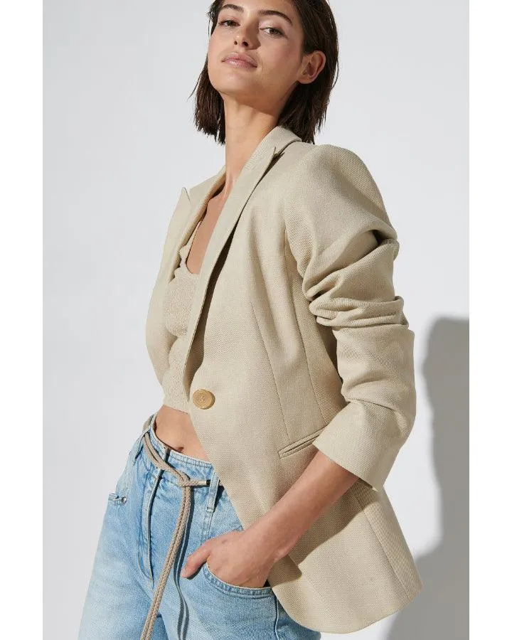 Luisa Cerano Linen Blend Blazer