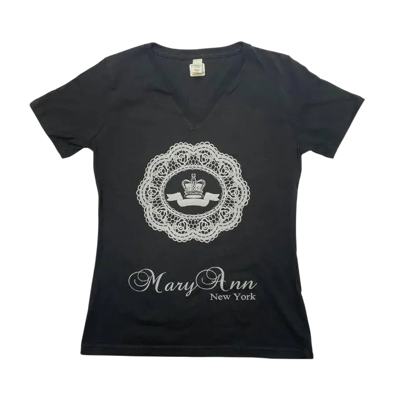 MARYANN Tshirt Womens Small-XLarge Black Logo