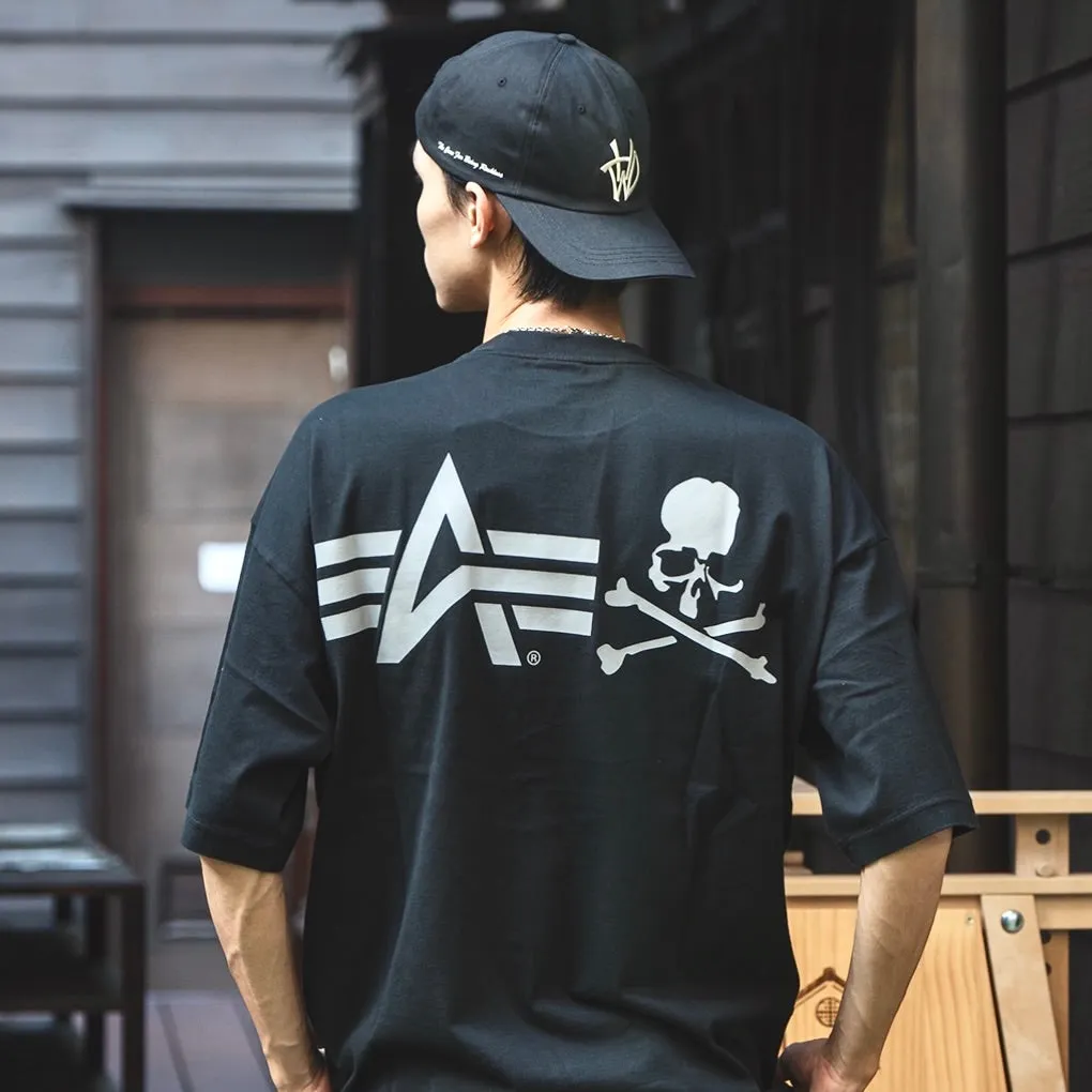 Mastermind Japan X Alpha Cigar Pack Tee Black