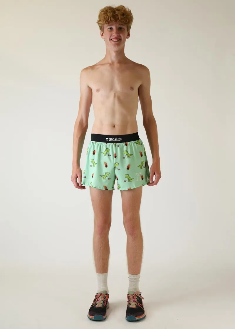 Men's Dino-sore 4" Half Split Shorts