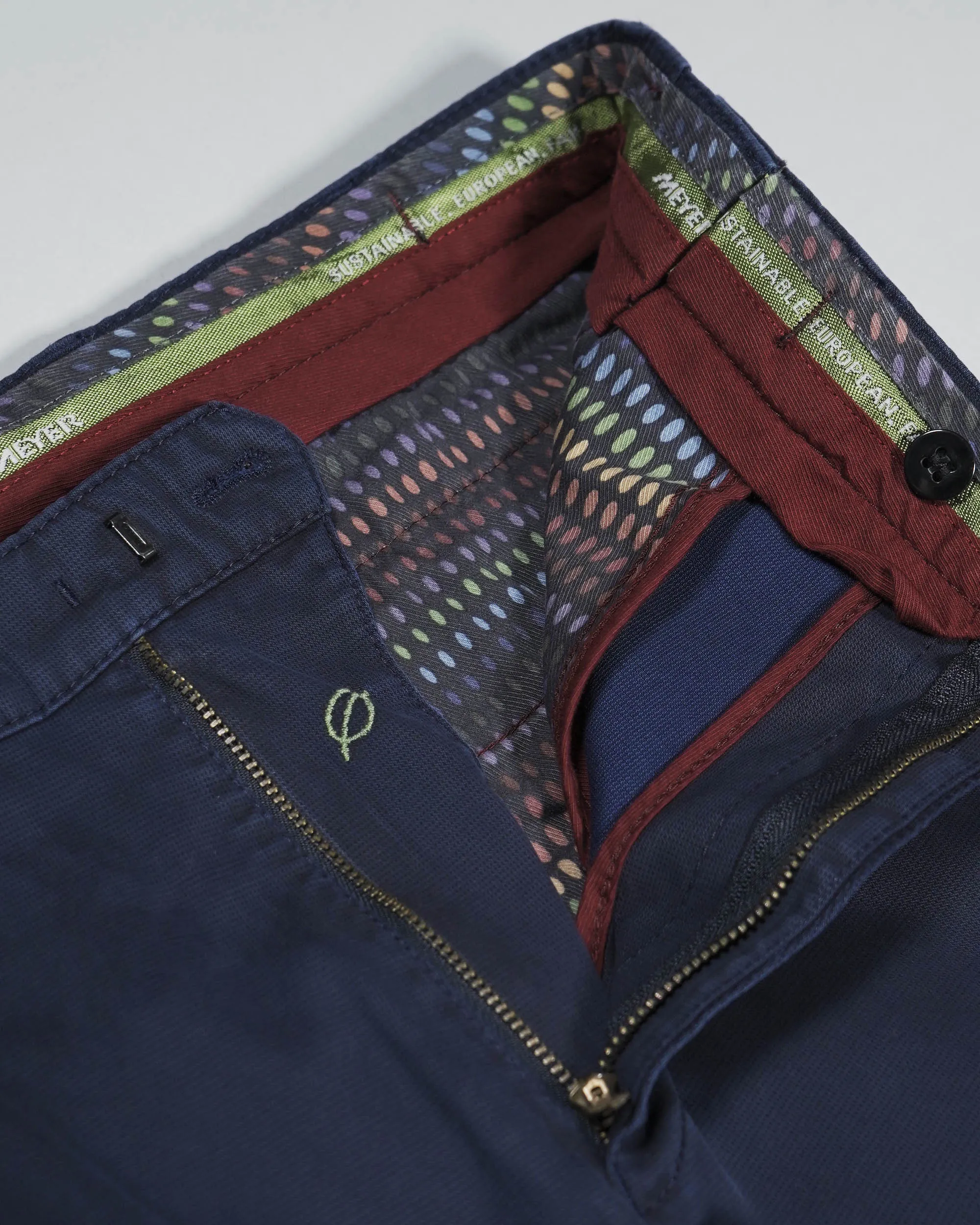 Meyer 'Oslo' Trousers - Navy Blue