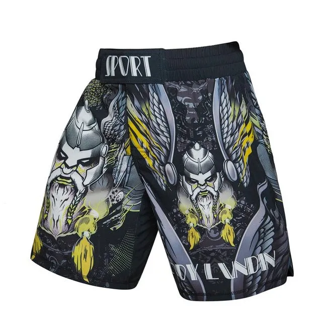 MMA Werewolf Printed Breathable Shorts