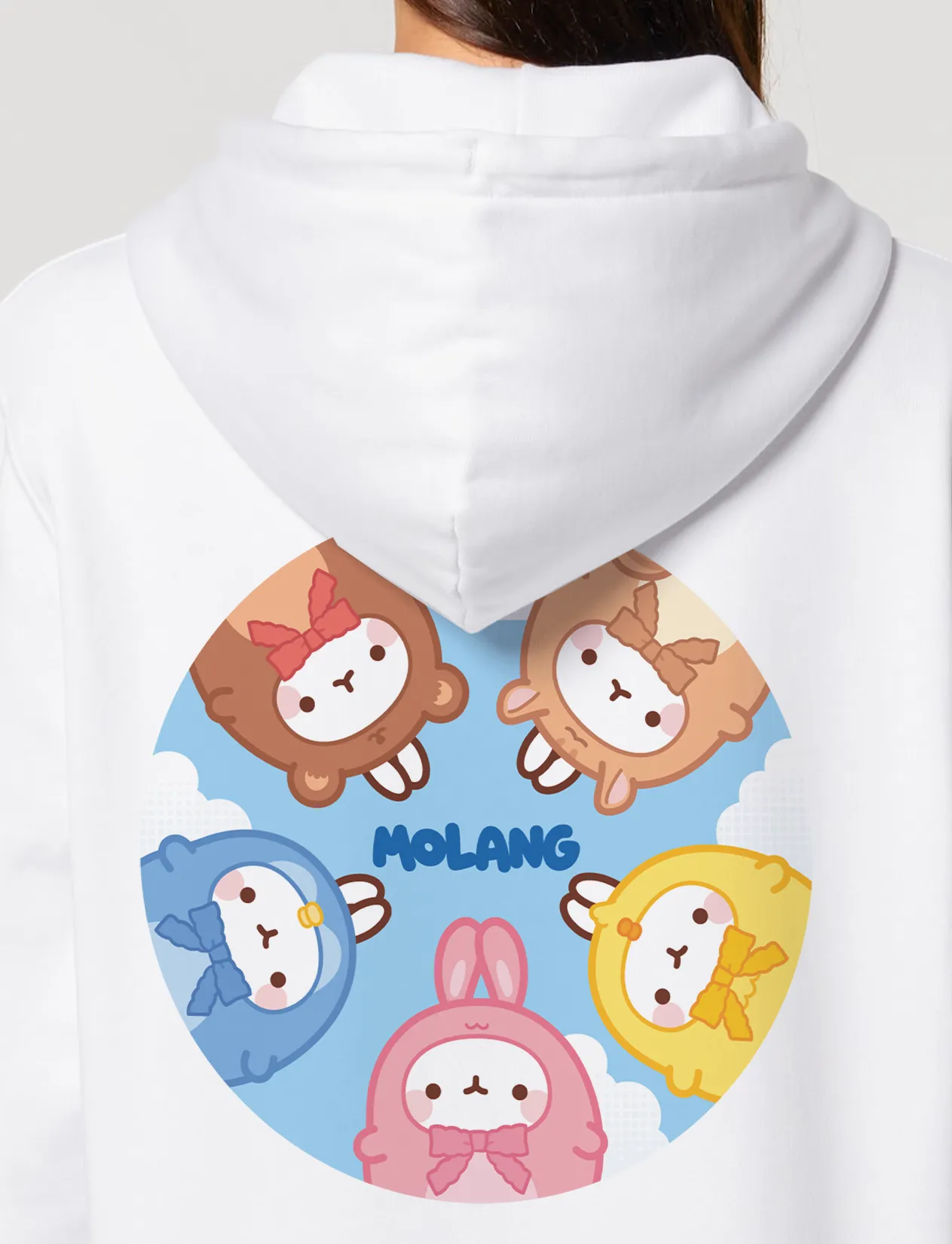 Molang Animal Zip Hoodie