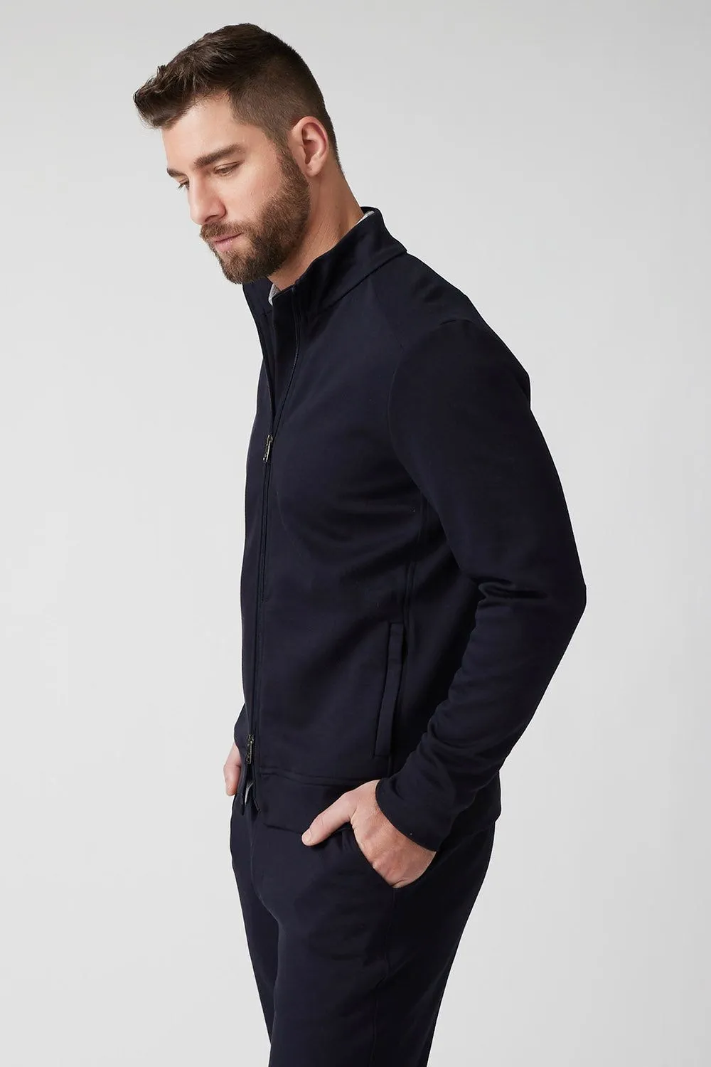 Raffi The Etra Full Zip Front Jacket RW13140-Z | Navy