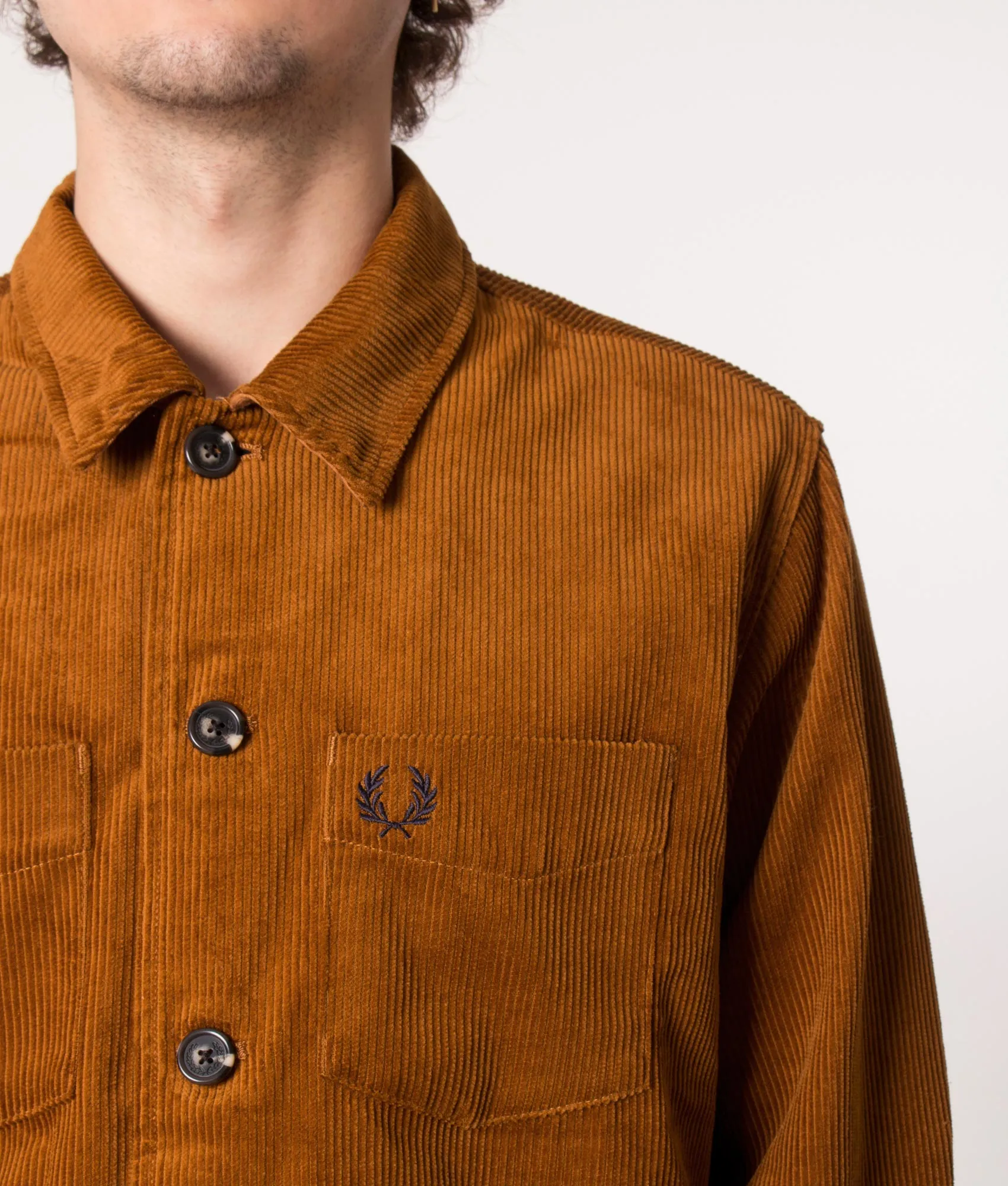 Relaxed Fit Corduroy Overshirt