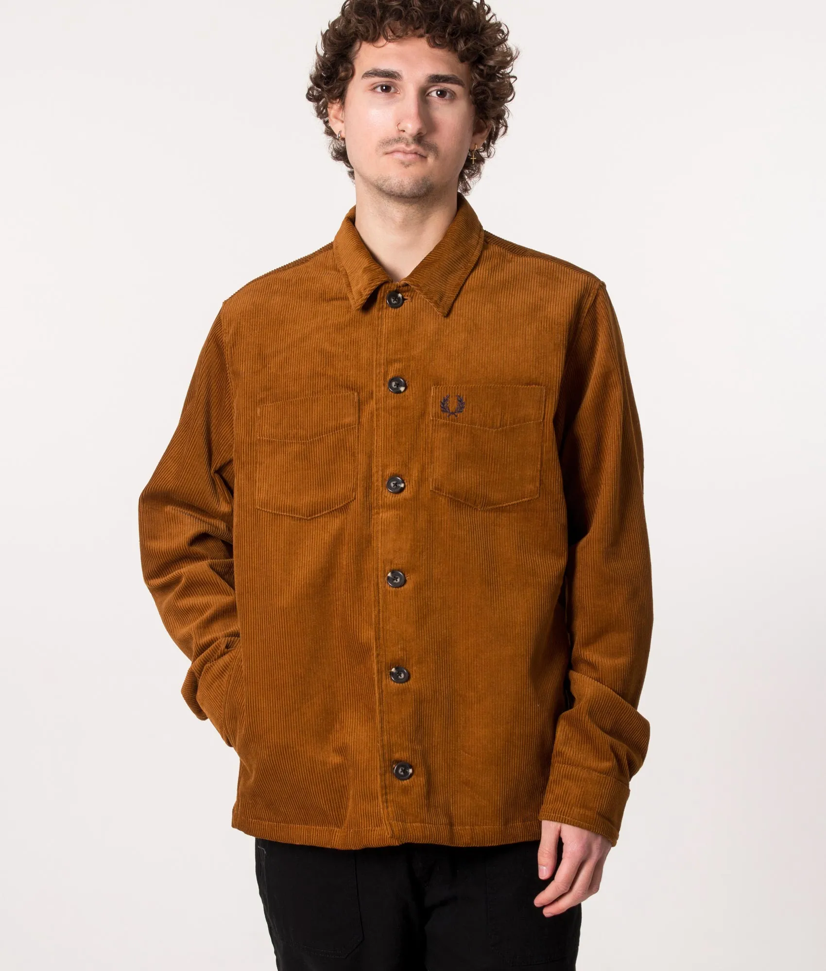 Relaxed Fit Corduroy Overshirt