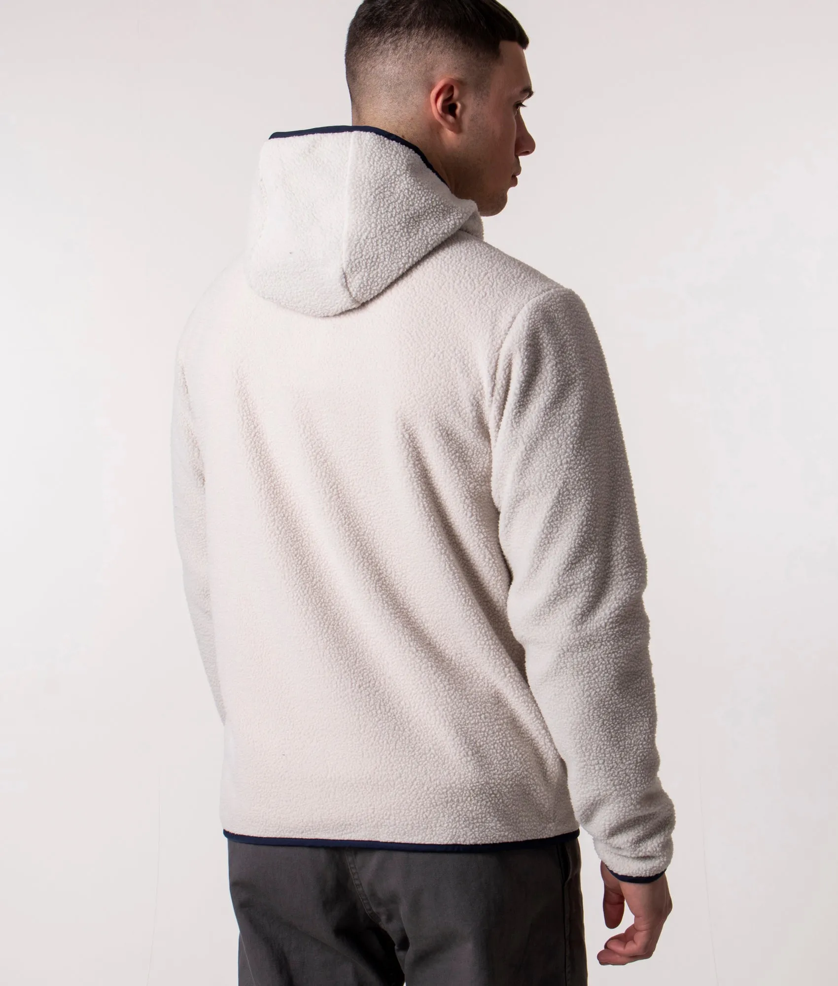 Relaxed Fit Vincent Hooded Fleece Jacket