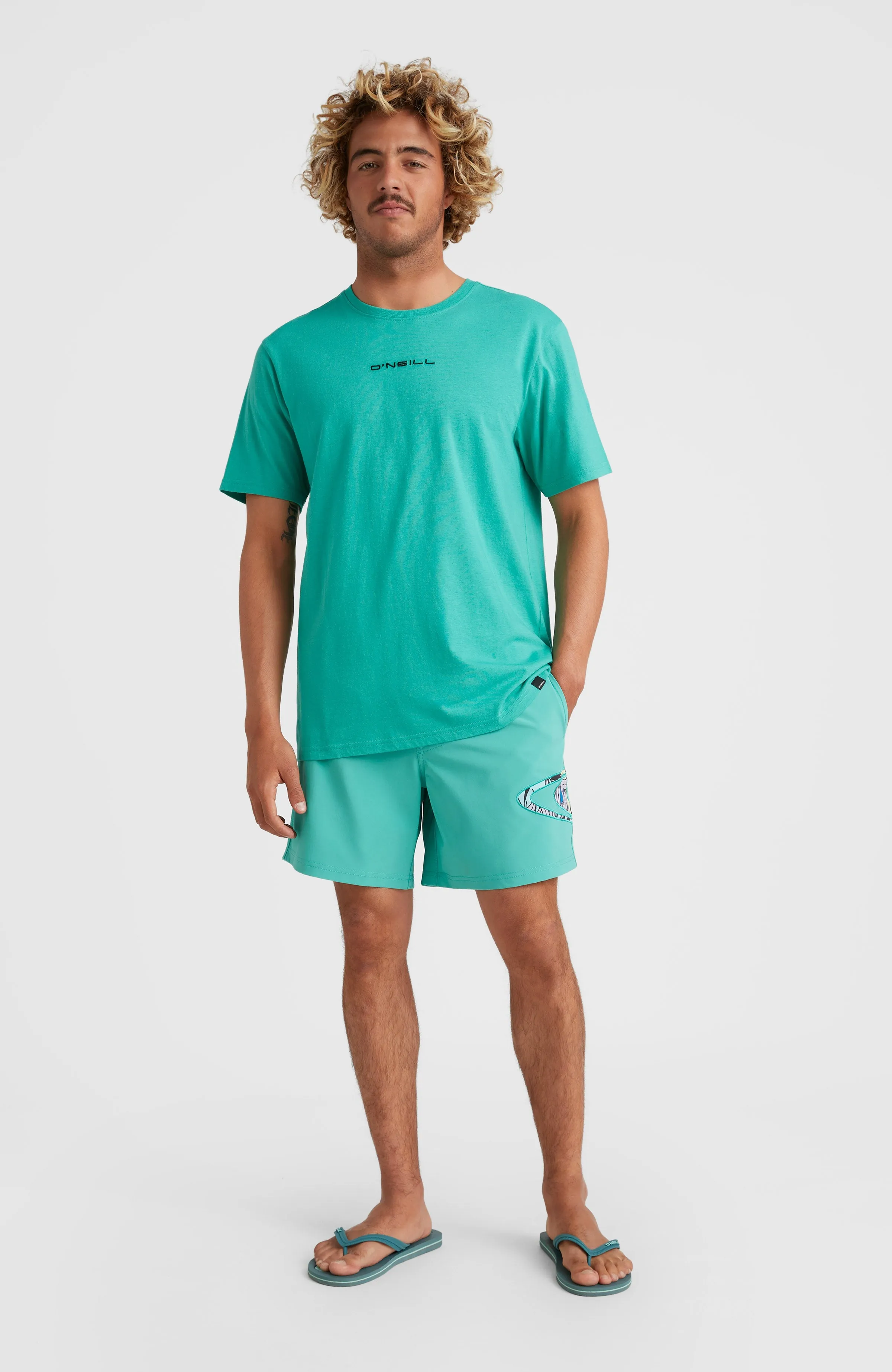 Sunface T-Shirt | Sea Green