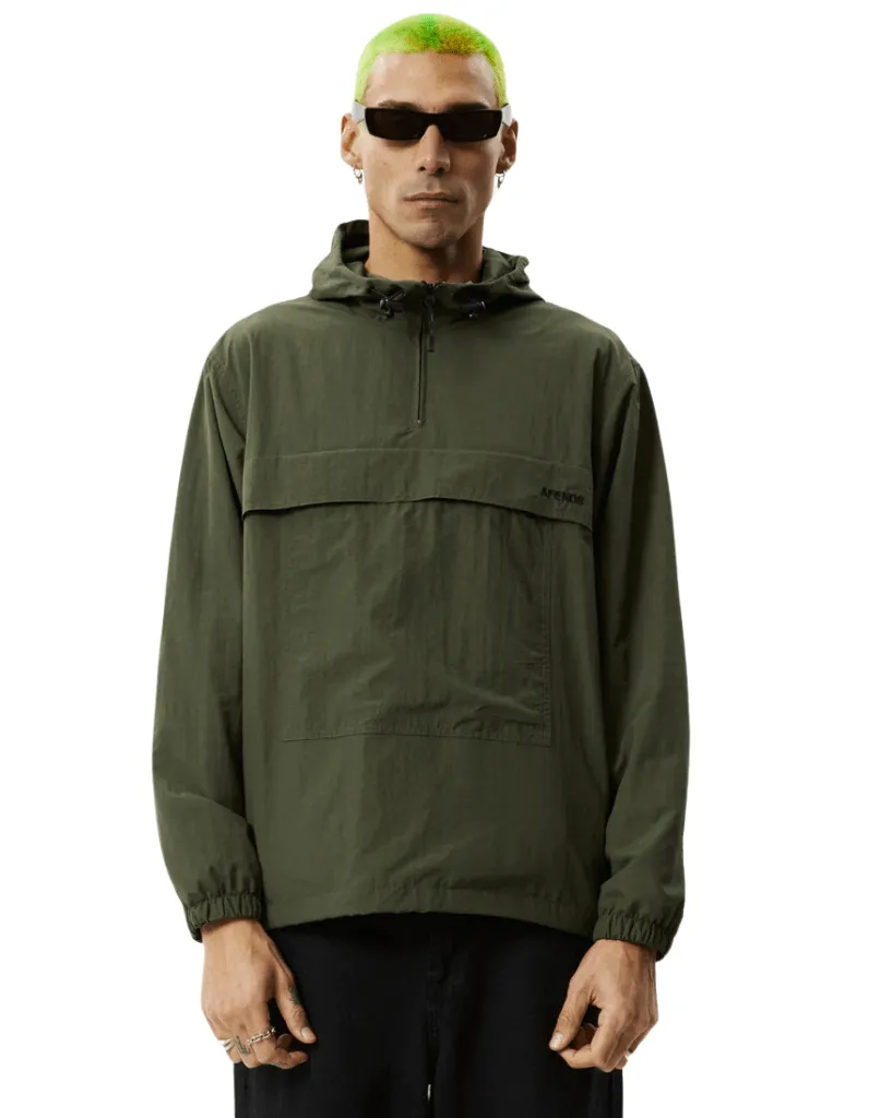 System Water Resistant Spray Anorak Jacket