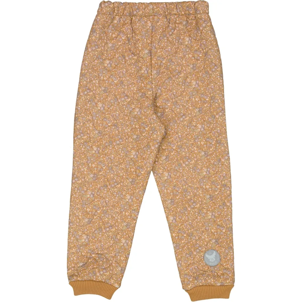 Thermo Pants Alex LTD - golden flowers