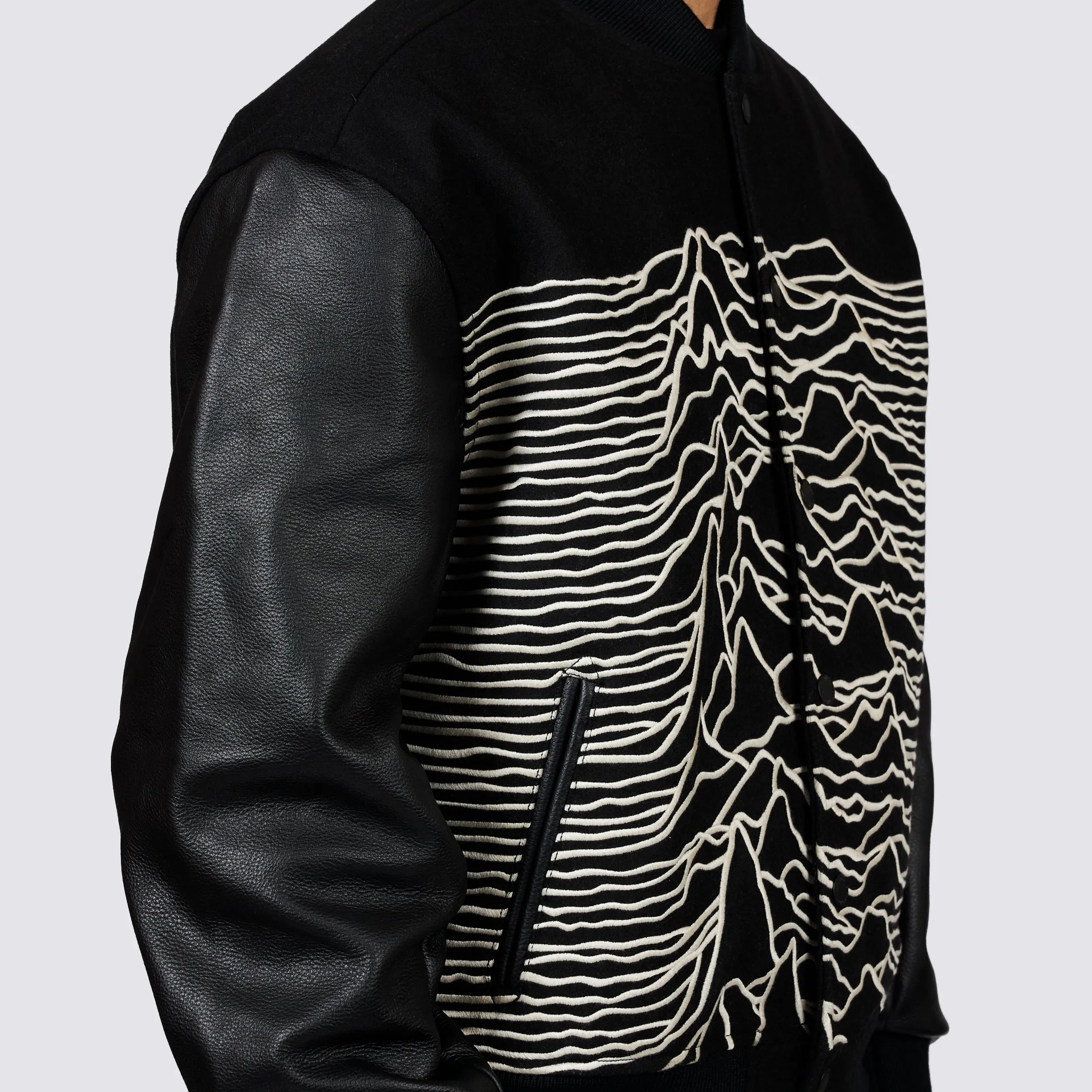 Unknown Pleasures Varsity Jacket