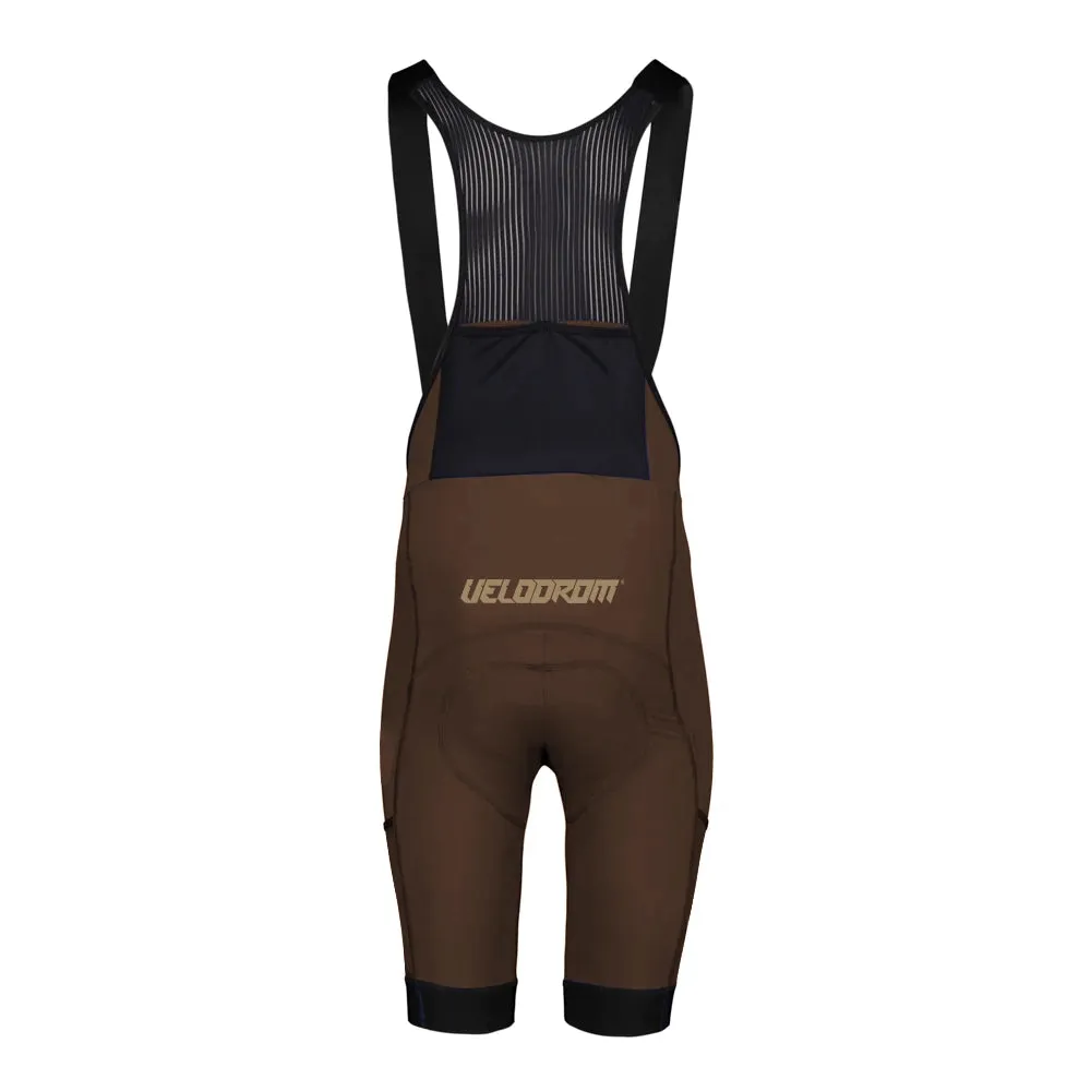 VELODROM RaceDay Cargo Bib Shorts SS24 - Coffee